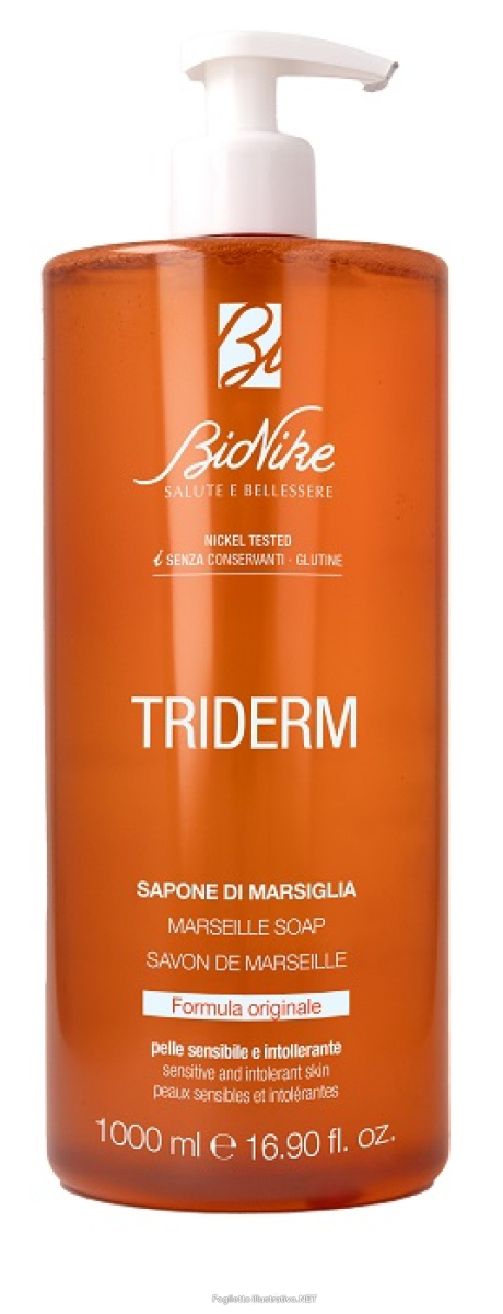 Trova Offerte di triderm sapone di marsiglia - detergente per mani, viso e corpo per pelli sensibili - 1 litro e compra online
