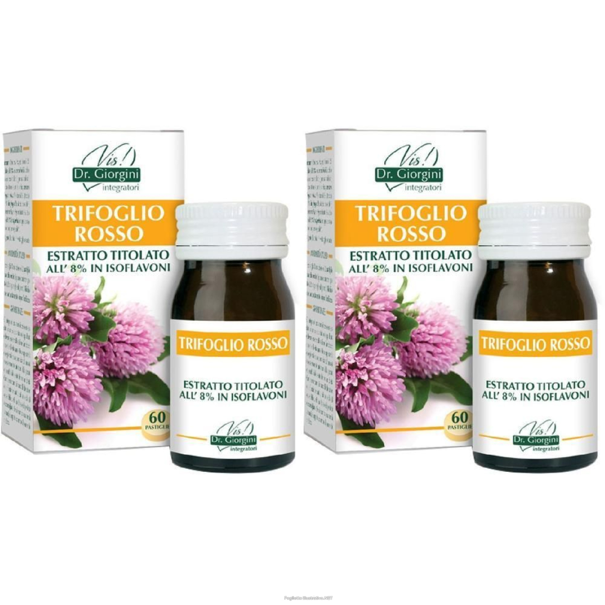 Trova Offerte di trifoglio rosso estratto titolato 60 pastiglie 500 mg 2x60 pz pastigli e compra online