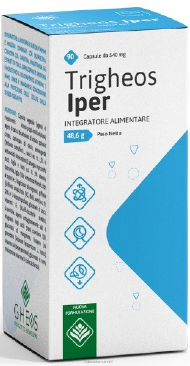 Trova Offerte di trigheos iper – pharma – 90 capsule – supporto metabolico per colesterolo e trigliceridi elevati e compra online