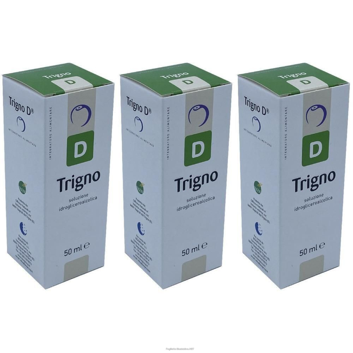 Trova Offerte di trigno d soluzione idrogliceroalcolica 50 ml 3x50 ml gocce orali e compra online