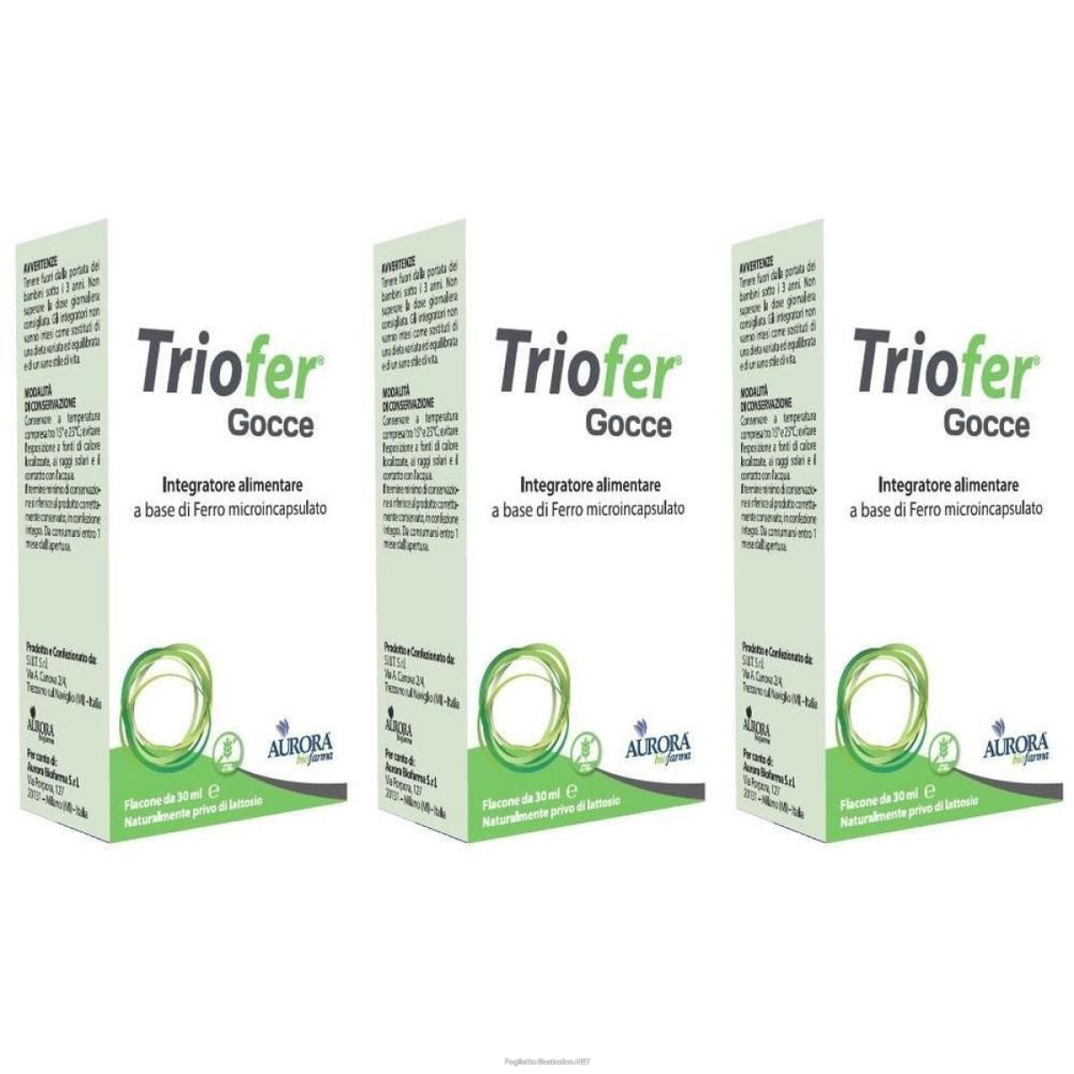 Trova Offerte di triofer gocce 30 ml 3x30 ml orali e compra online
