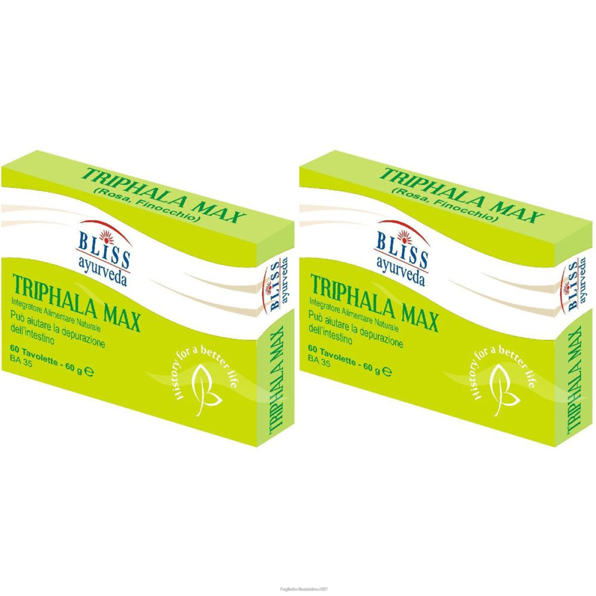 Trova Offerte di triphala max set da 2 2x60 pz compresse e compra online