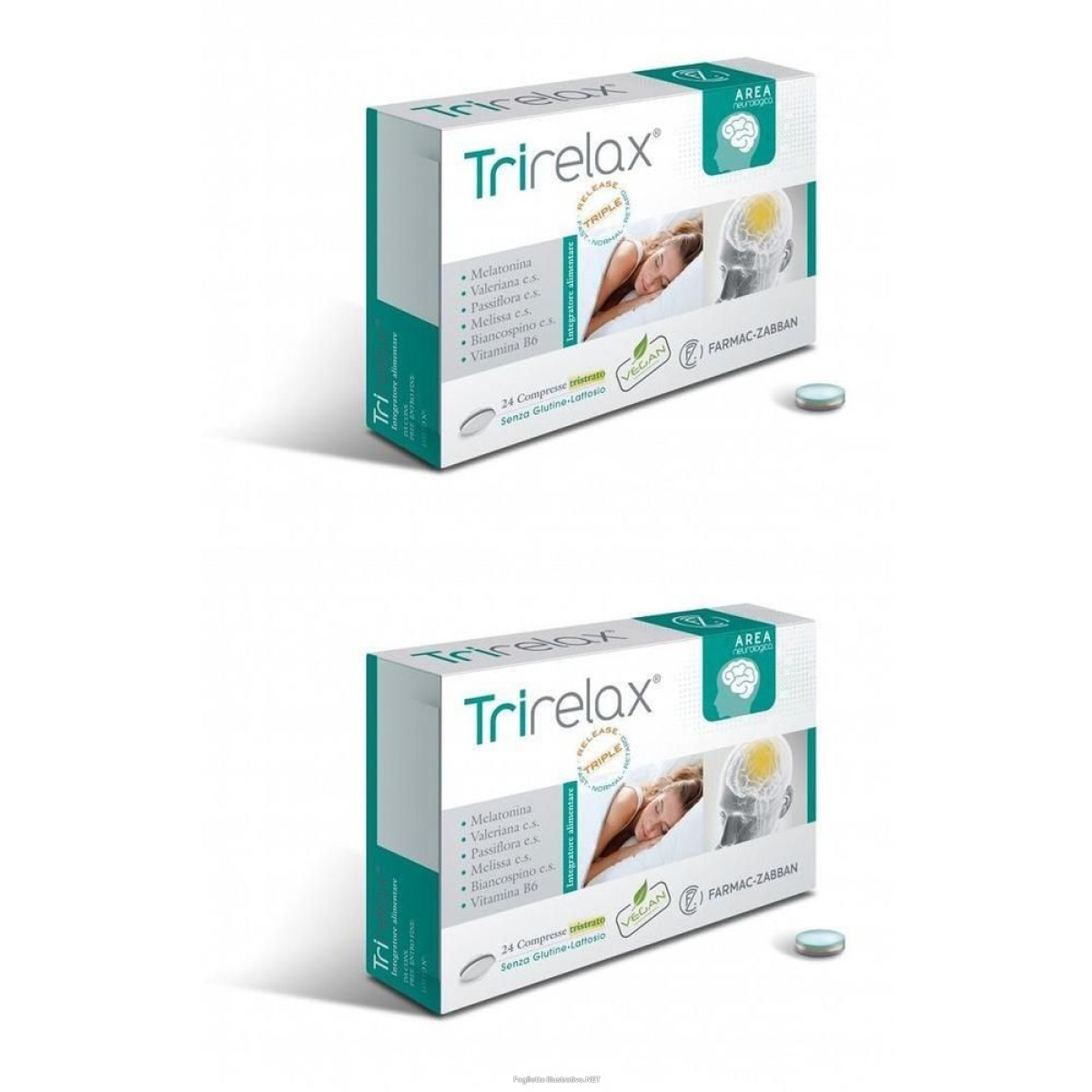 Trova Offerte di trirelax cf 24 compresse 2x24,48 g e compra online