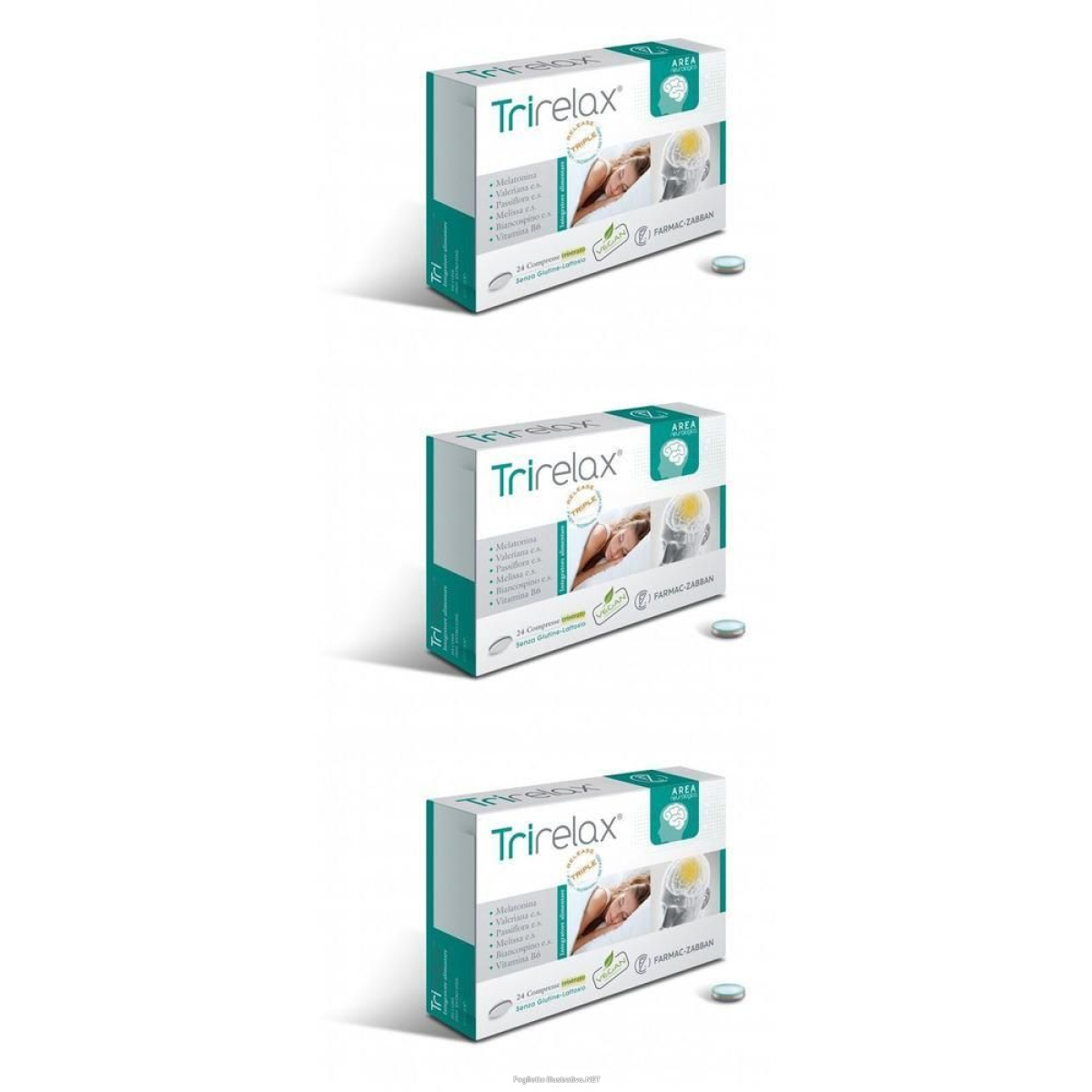 Trova Offerte di trirelax cf 24 compresse 3x24,48 g e compra online