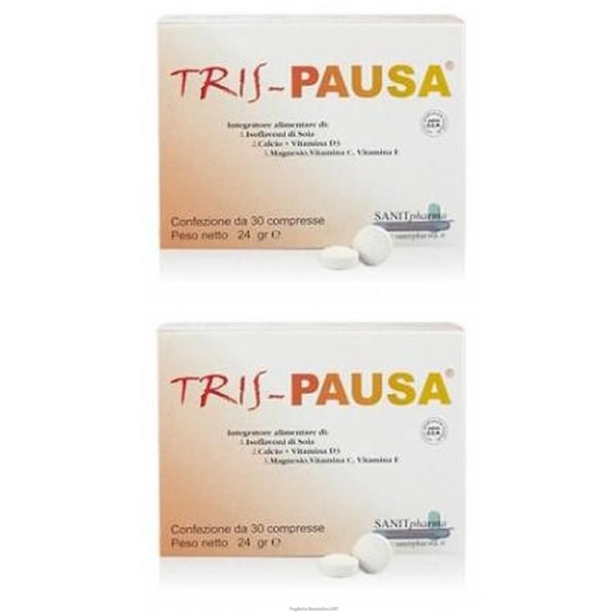 Trova Offerte di tris pausa 30 compresse 2x30 pz e compra online
