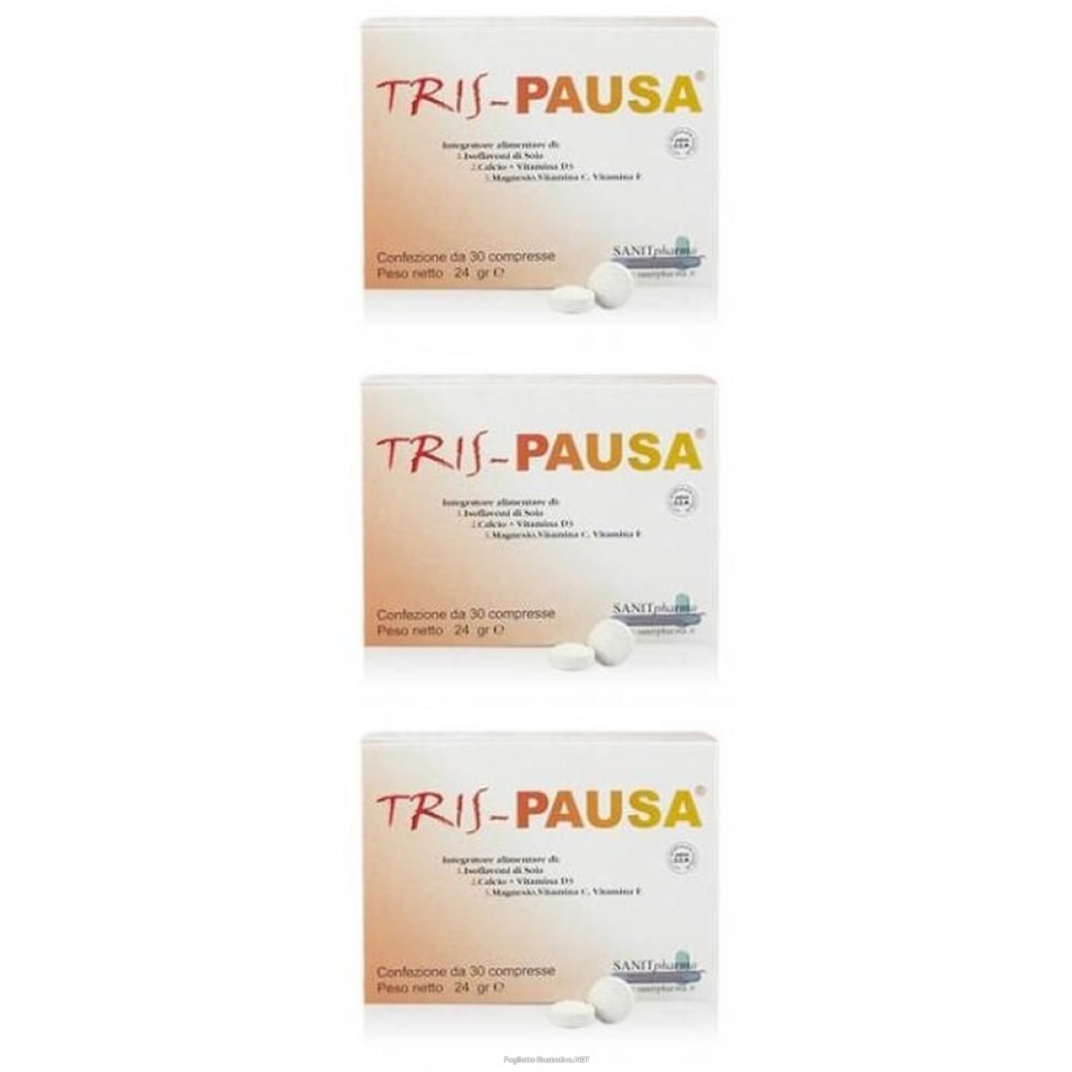 Trova Offerte di tris pausa 30 compresse 3x30 pz e compra online