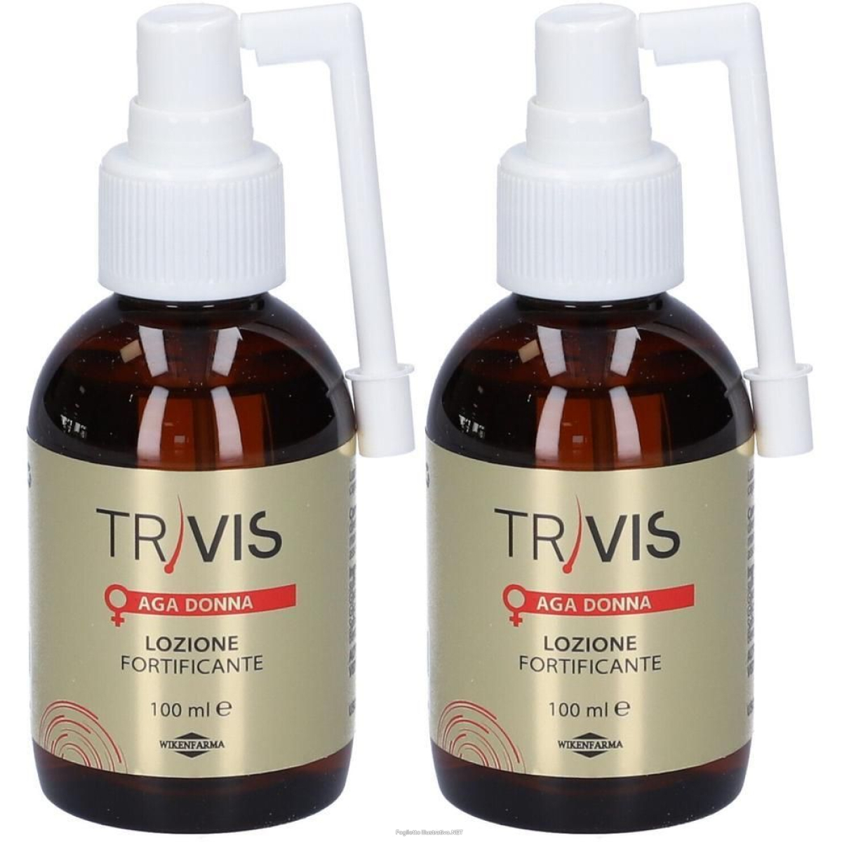 Trova Offerte di trivis aga donna lozione 2x100 ml soluzione e compra online