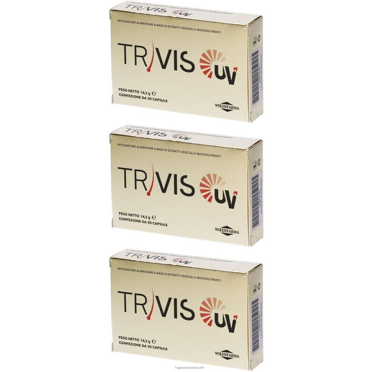 Trova Offerte di trivis uv 30 capsule 3x14,3 g e compra online
