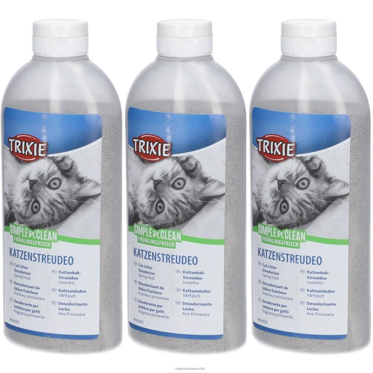 Trova Offerte di trixie deodorante simple'n'clean per lettiera fragranza primaverile 3x e compra online