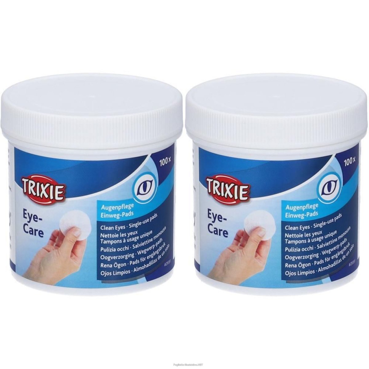 Trova Offerte di trixie pulizia occhi, salviettine monouso 2x100 pc salviette e compra online