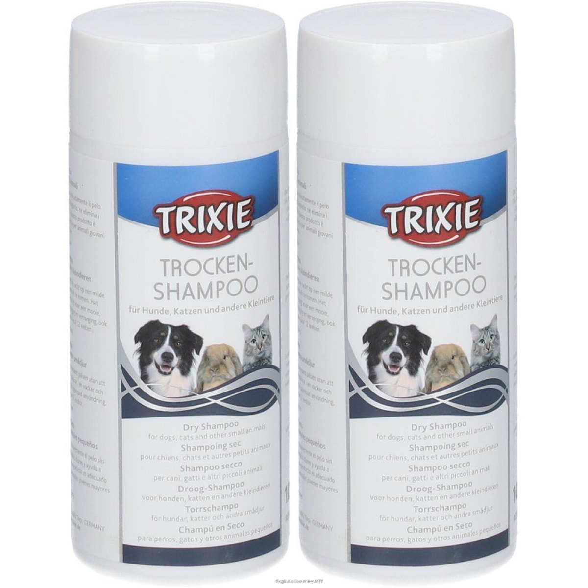 Trova Offerte di trixie shampoo shampoo secco per cani, gatti e piccoli animali. 2x100 e compra online