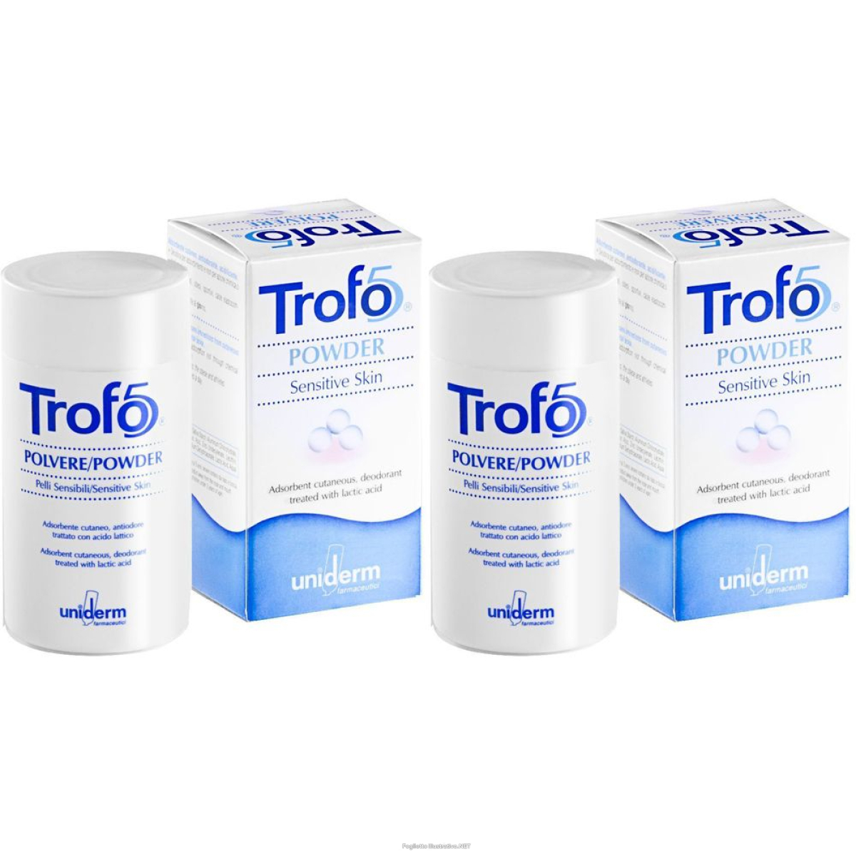 Trova Offerte di trofo 5® polvere set da 2 2x50 g e compra online
