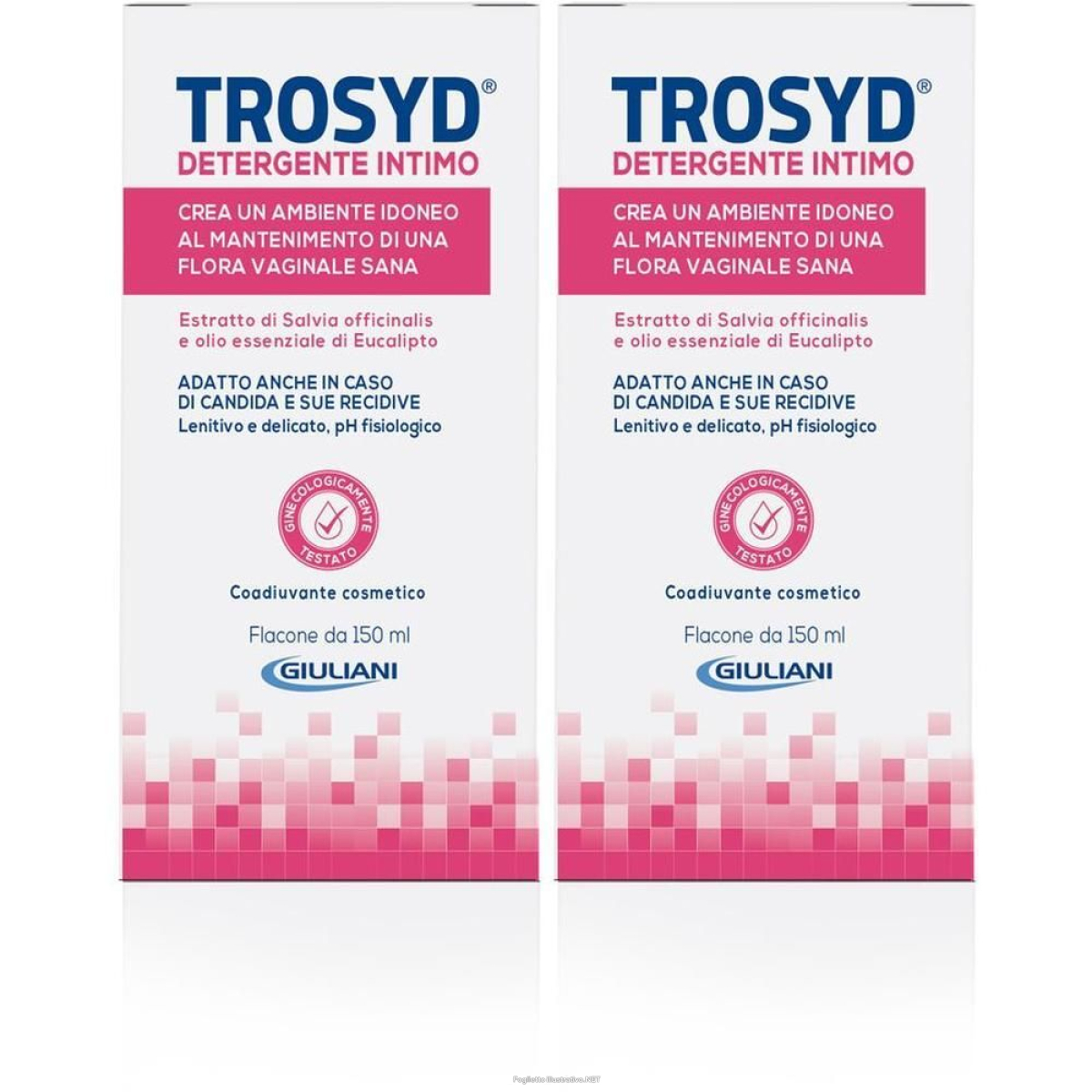Trova Offerte di trosyd detergente intimo 2x150 ml e compra online