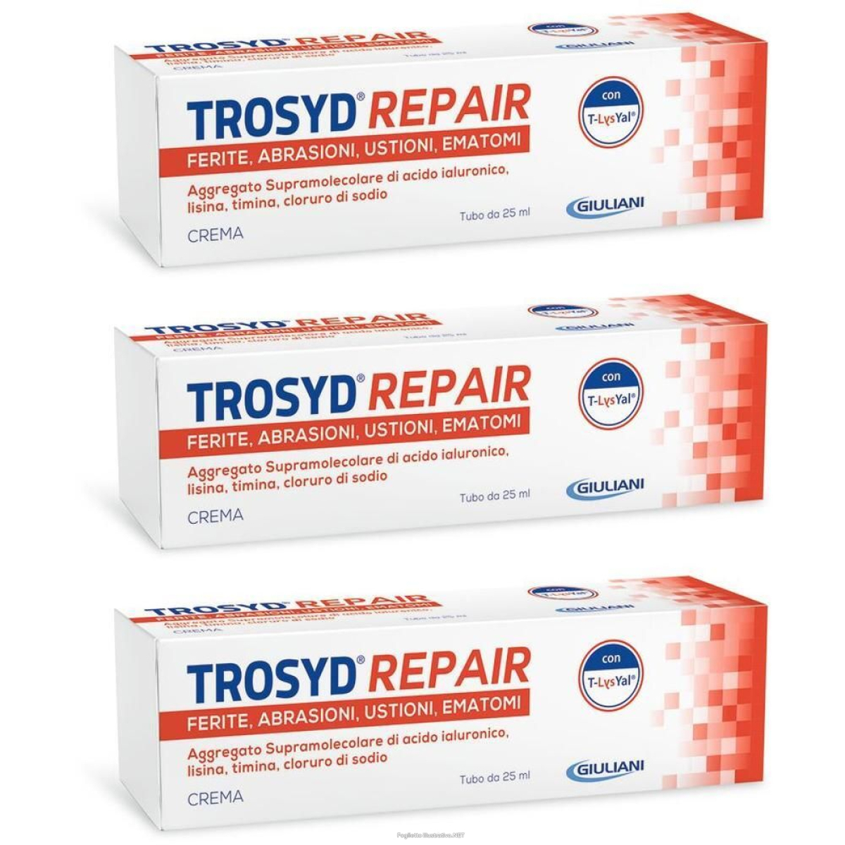 Trova Offerte di trosyd repair 25 ml 3x25 ml crema e compra online