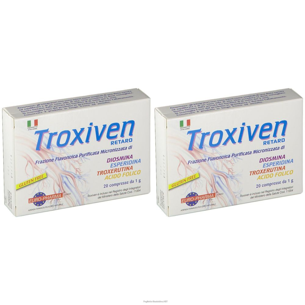 Trova Offerte di troxiven retard compresse set da 2 2x20 pz e compra online