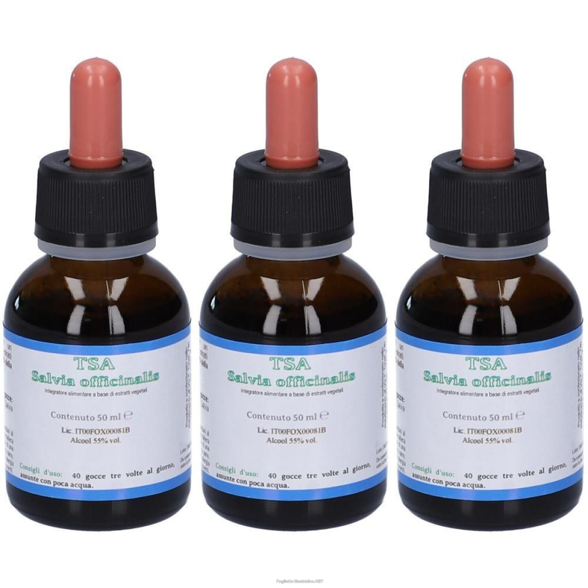 Trova Offerte di tsa salvia officinalis 50 ml 3x50 ml gocce orali e compra online