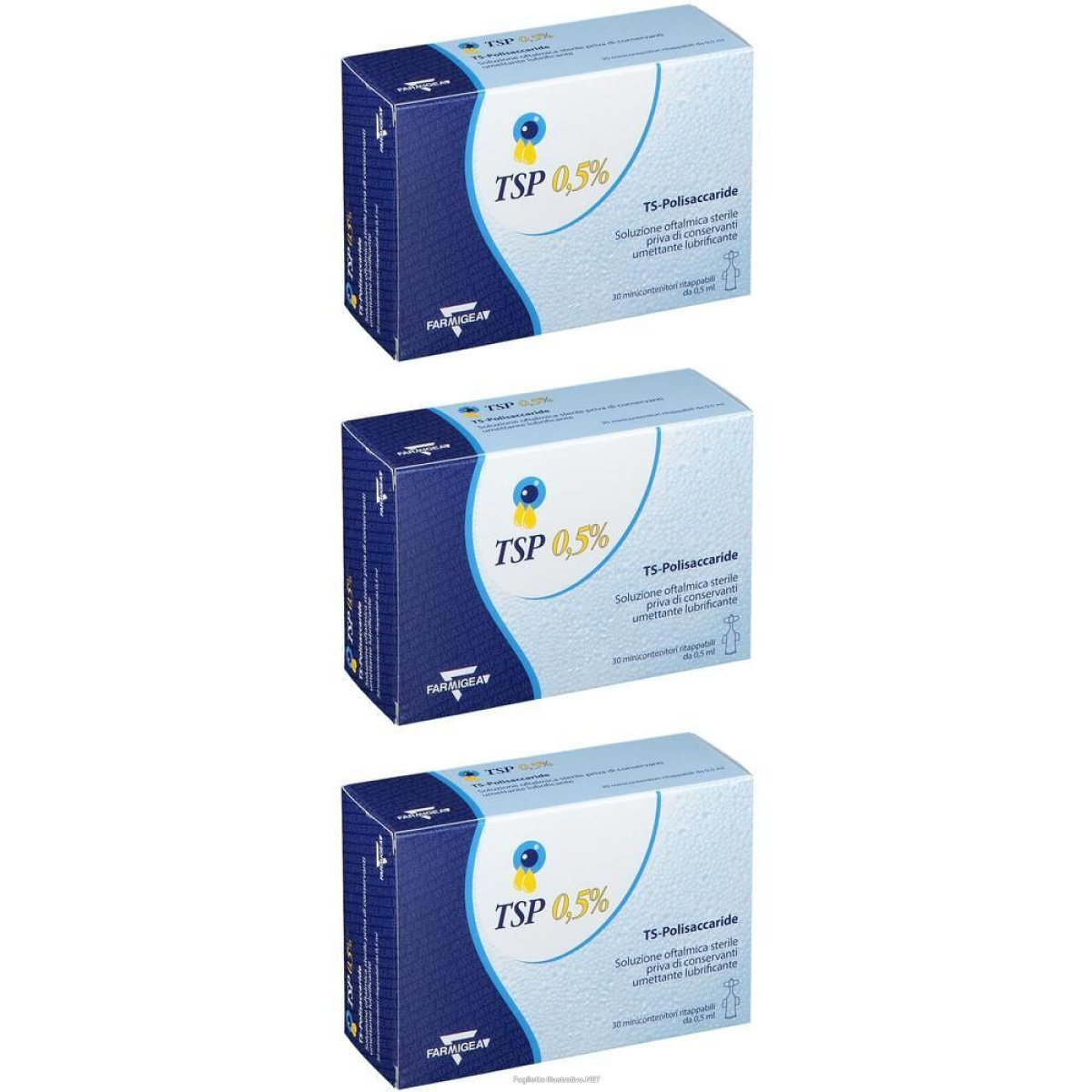 Trova Offerte di tsp 0,5% soluzione oftalmica flaconcini monodose 3x30 pz pipette monod e compra online