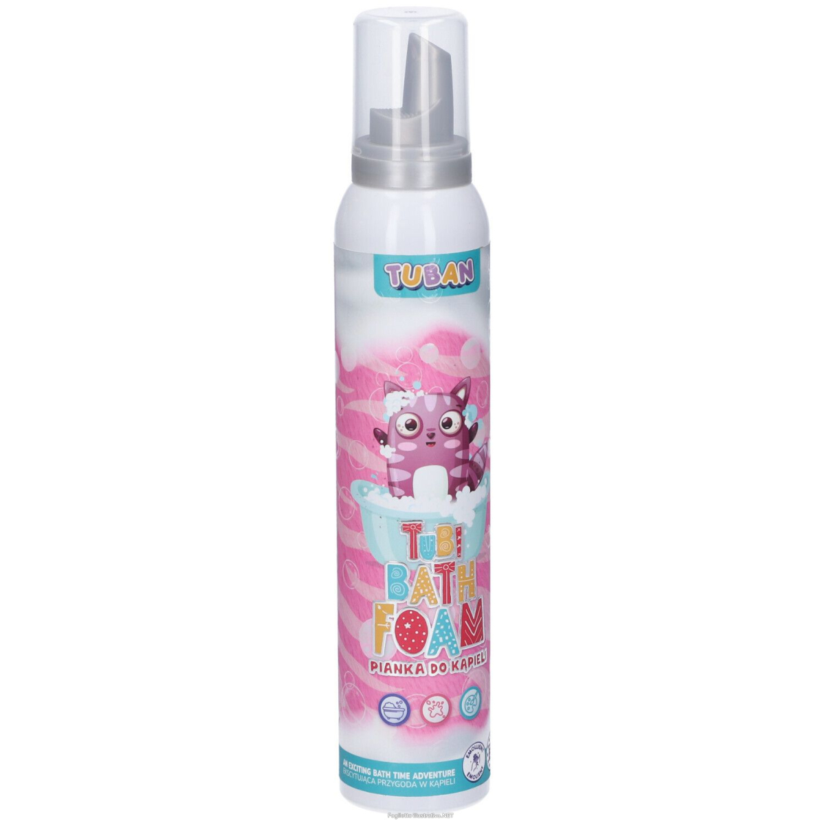 Trova Offerte di tuban tobi bath foam rosa schiuma da bagno corpo e capelli 1 pz schium e compra online