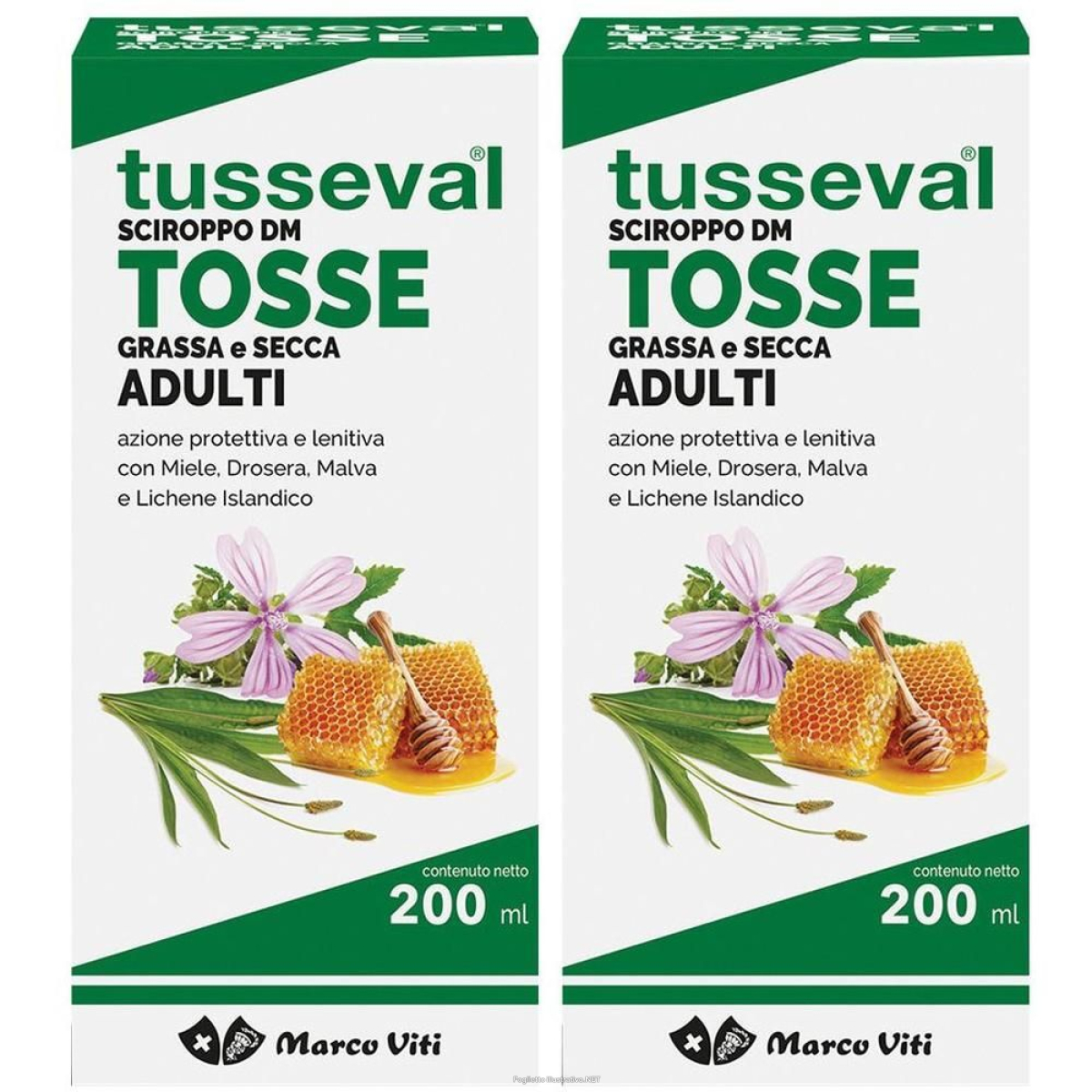Trova Offerte di tusseval sciroppo tosse adulti 200 ml 2x200 ml per la tosse e compra online