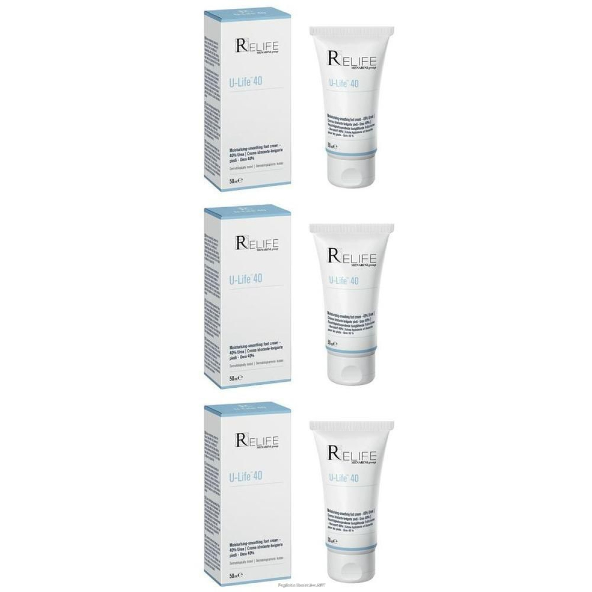 Trova Offerte di u-life 40 crema 50 ml 3x50 ml e compra online