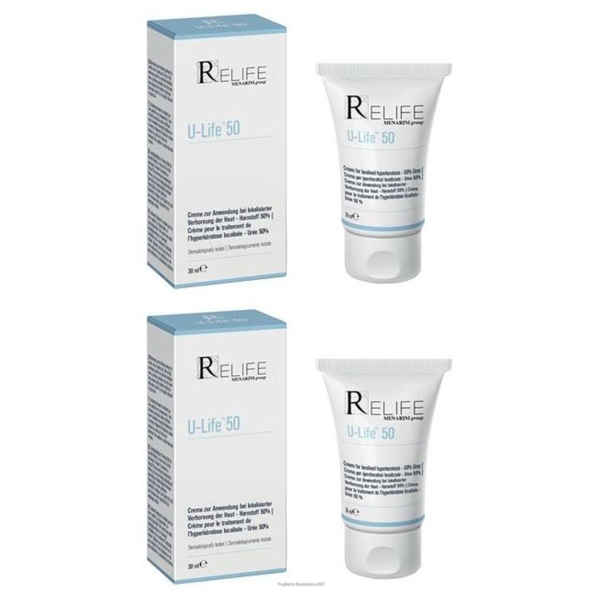 Trova Offerte di u-life 50 crema 30 ml packaging multilungua 2x30 ml e compra online