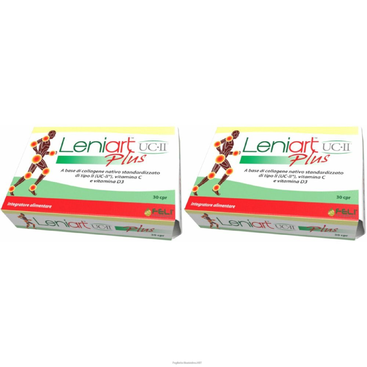 Trova Offerte di uc-ii leniart plus® set da 2 2x30 pz compresse e compra online