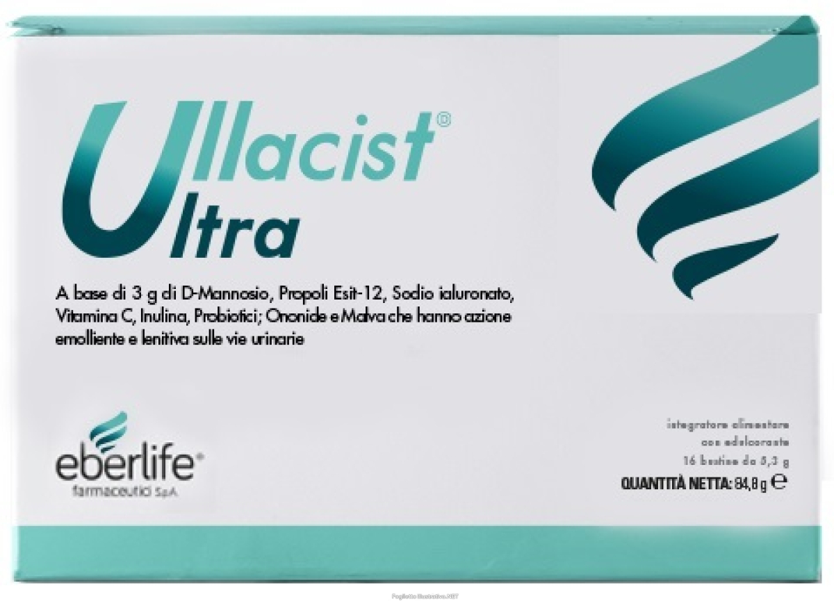 Trova Offerte di ullacist ultra integratore per il benessere delle vie urinarie 16 bustine e compra online