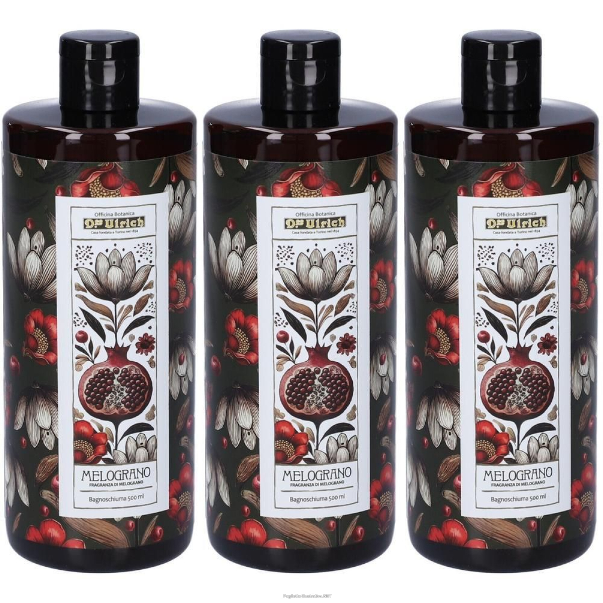 Trova Offerte di ulrich bagnoschiuma al melograno 3x500 ml e compra online
