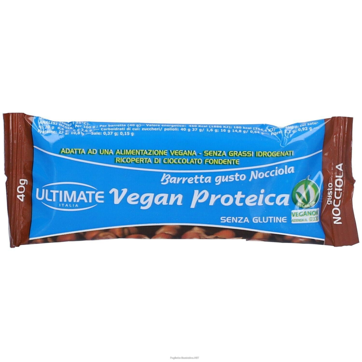 Trova Offerte di ultimate barretta proteica vegana nocciola 4x40 g e compra online