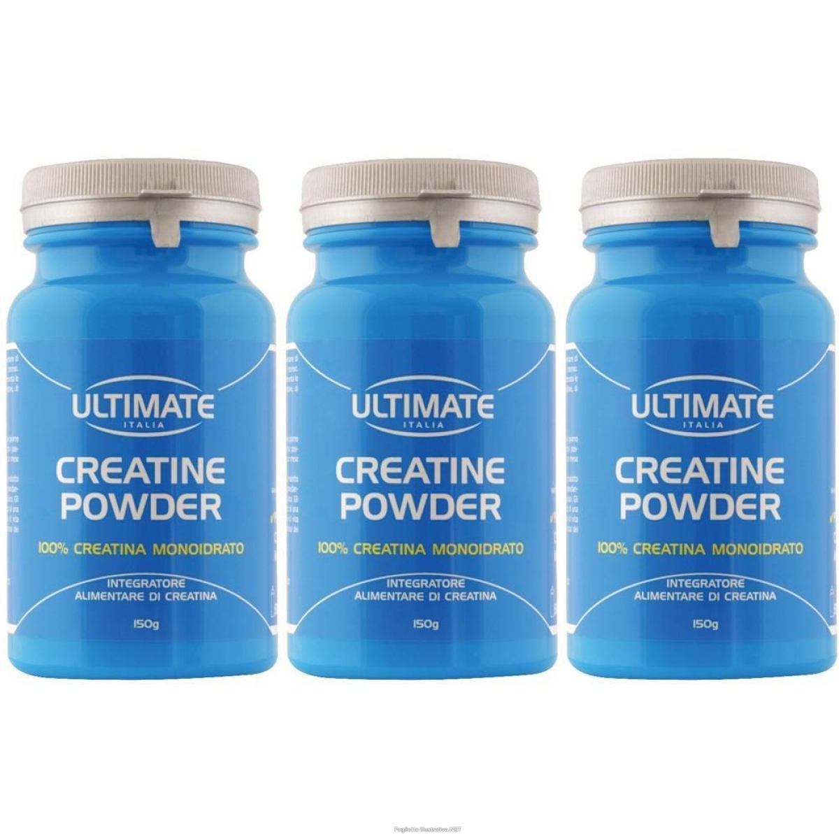 Trova Offerte di ultimate creatina powder 3x150 g polvere per soluzione orale e compra online