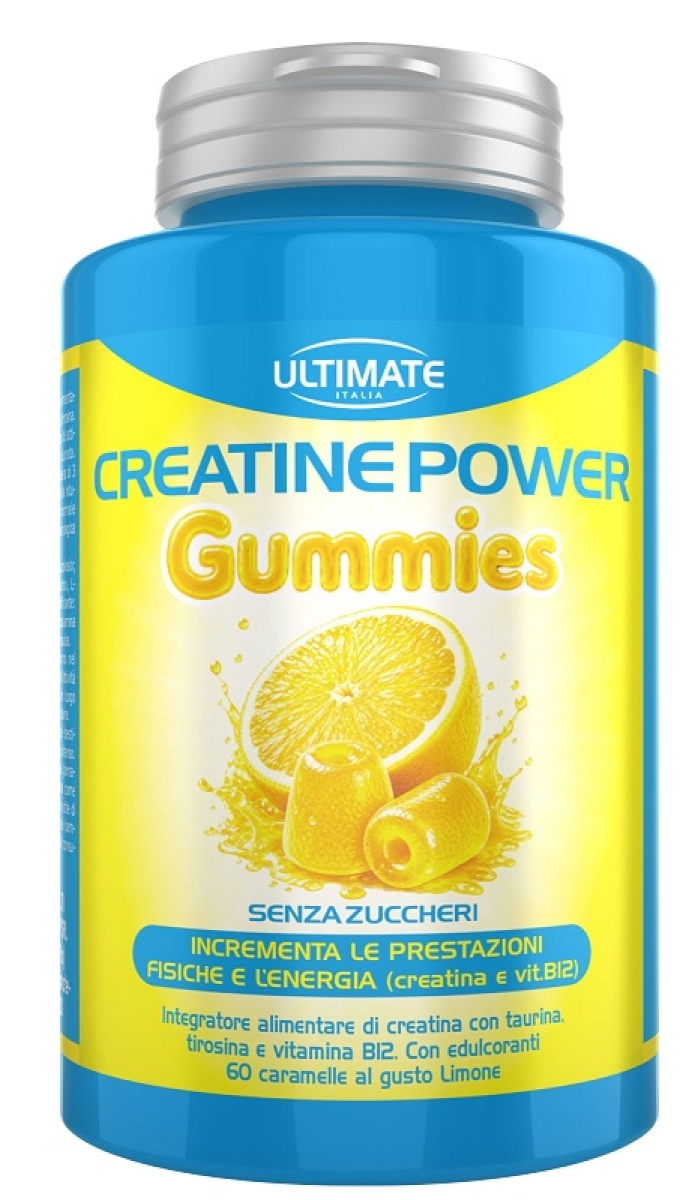 Trova Offerte di Ultimate creatine power gummies integratore per l'attività sportiva gusto limone 60 caramelle gommose e compra online