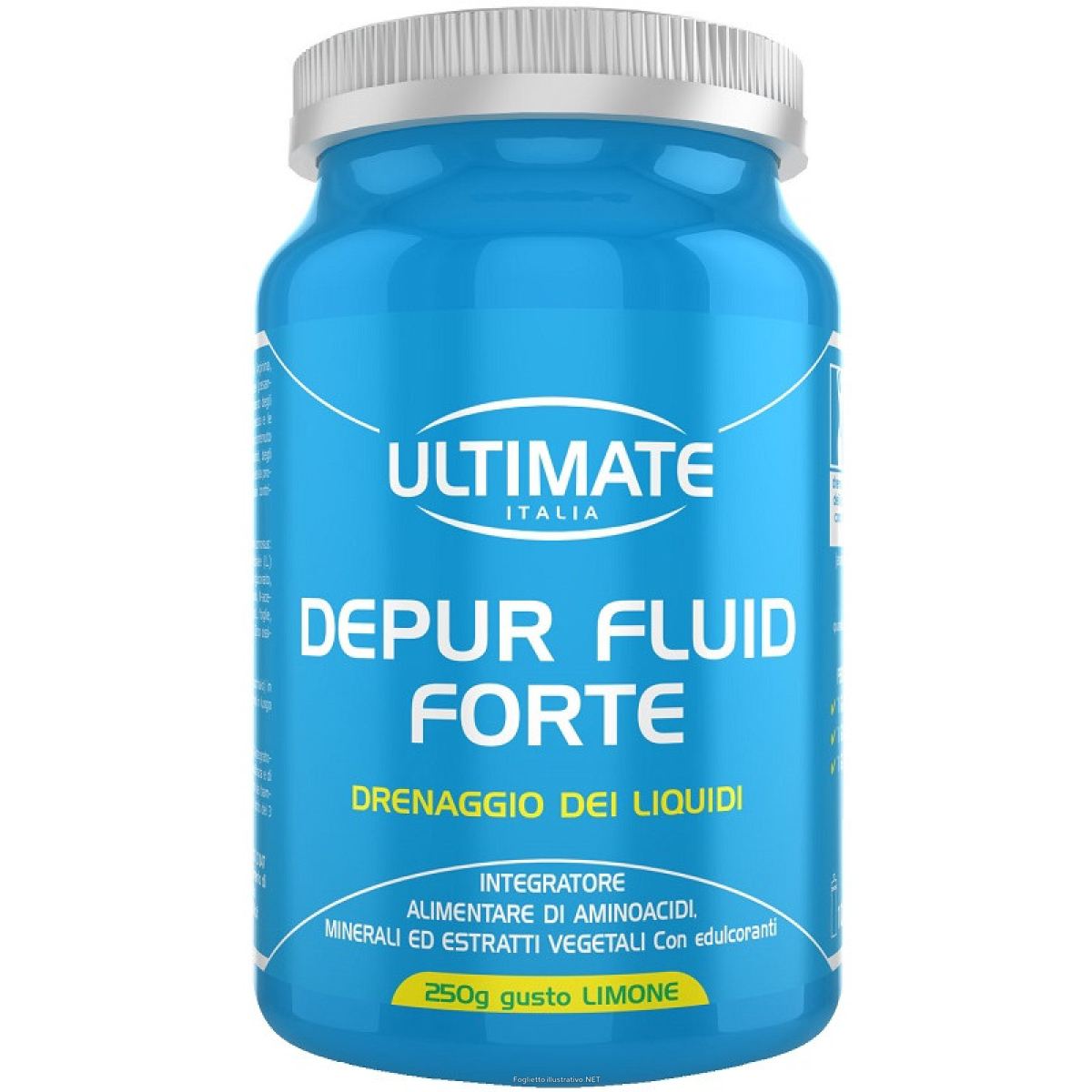 Trova Offerte di ultimate depur fluid forte limone 250 g polvere per soluzione orale e compra online