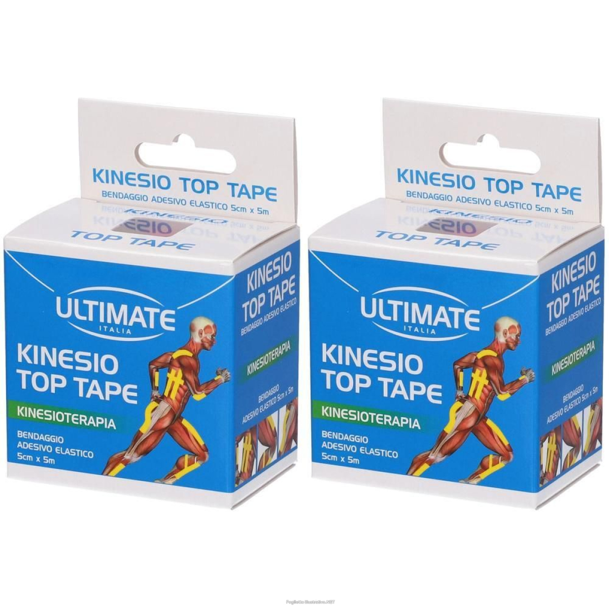 Trova Offerte di ultimate kinesio top tape bendaggio adesivo elastico fucsia 5cm x 5m 1 e compra online