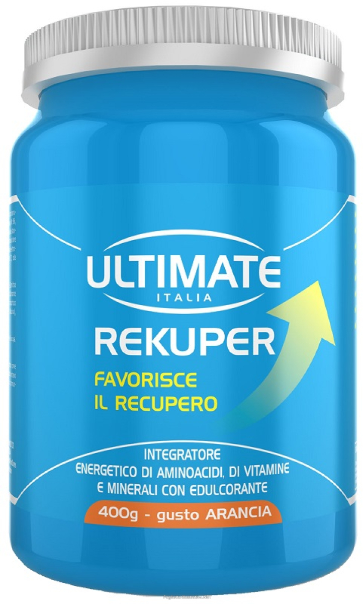 Trova Offerte di ultimate rekuper bustina arancia 400g bcaa glutammina l-carnitina per recupero muscolare post-workout e compra online