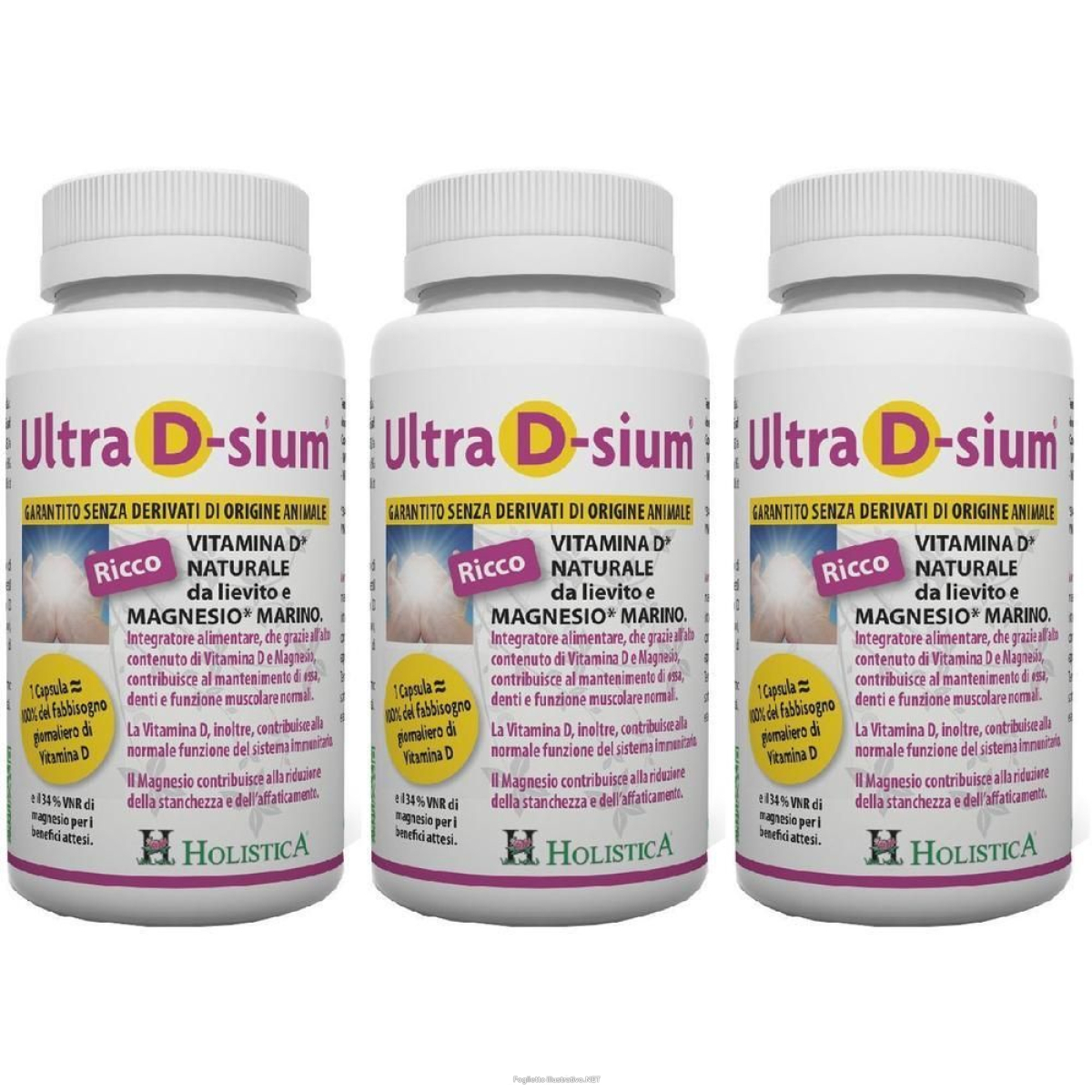 Trova Offerte di ultra d-sium vitamina d naturale 60 capsule 3x60 pz e compra online