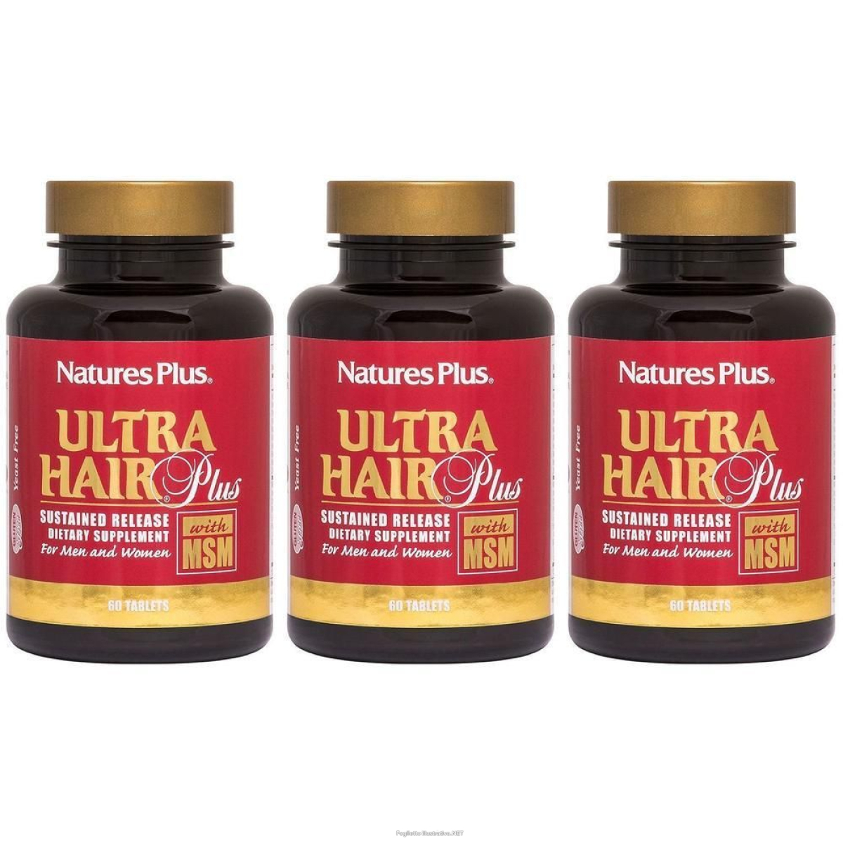 Trova Offerte di ultra hair plus 60 tavolette 3x60 pz compresse e compra online