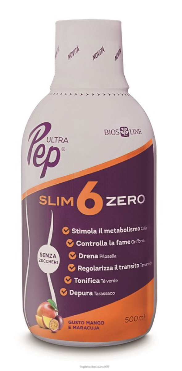 Trova Offerte di ultra pep slim 6 zero mango e maracuja 500 ml e compra online