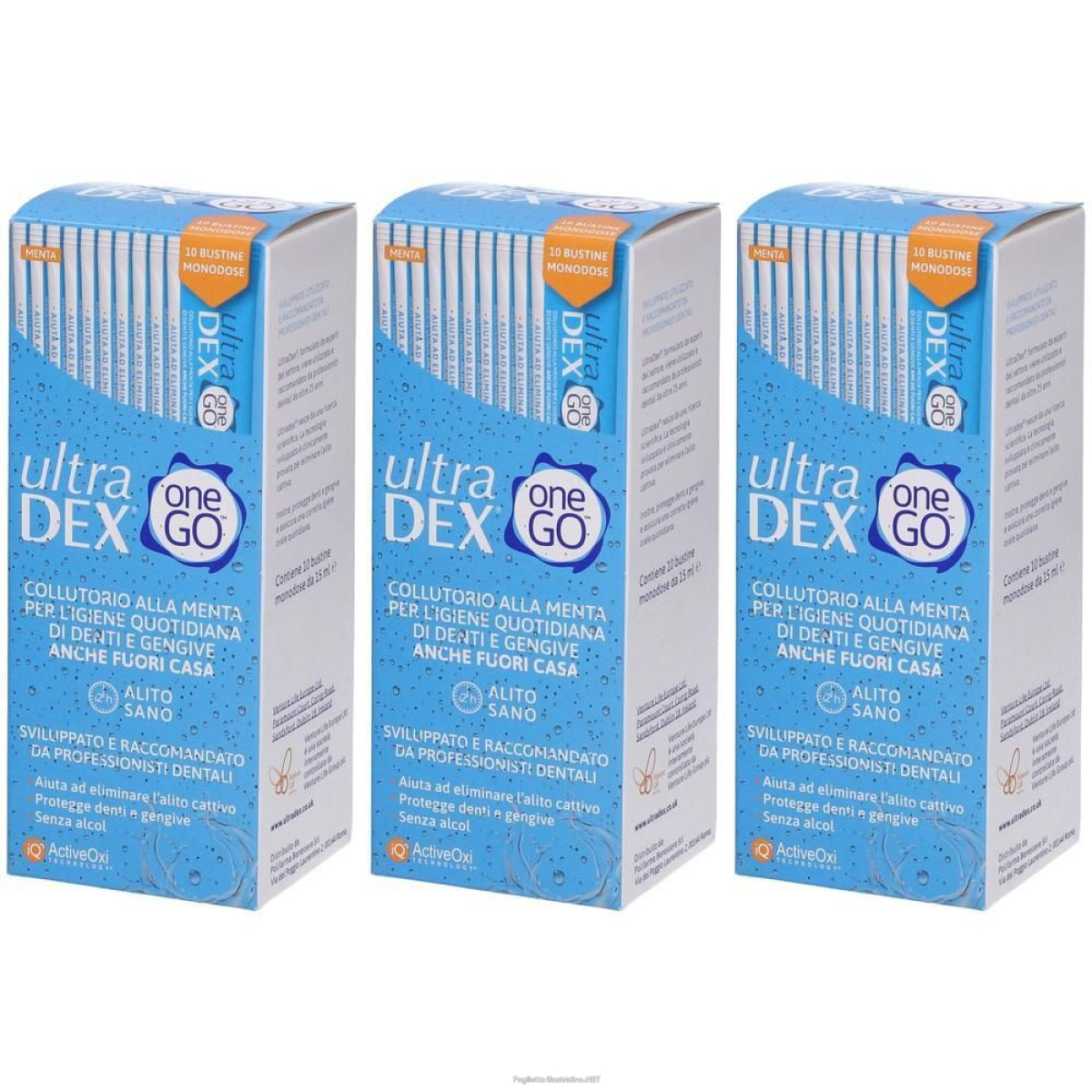Trova Offerte di ultradex on the go 10bust 15ml 3x10x15 ml bustina e compra online