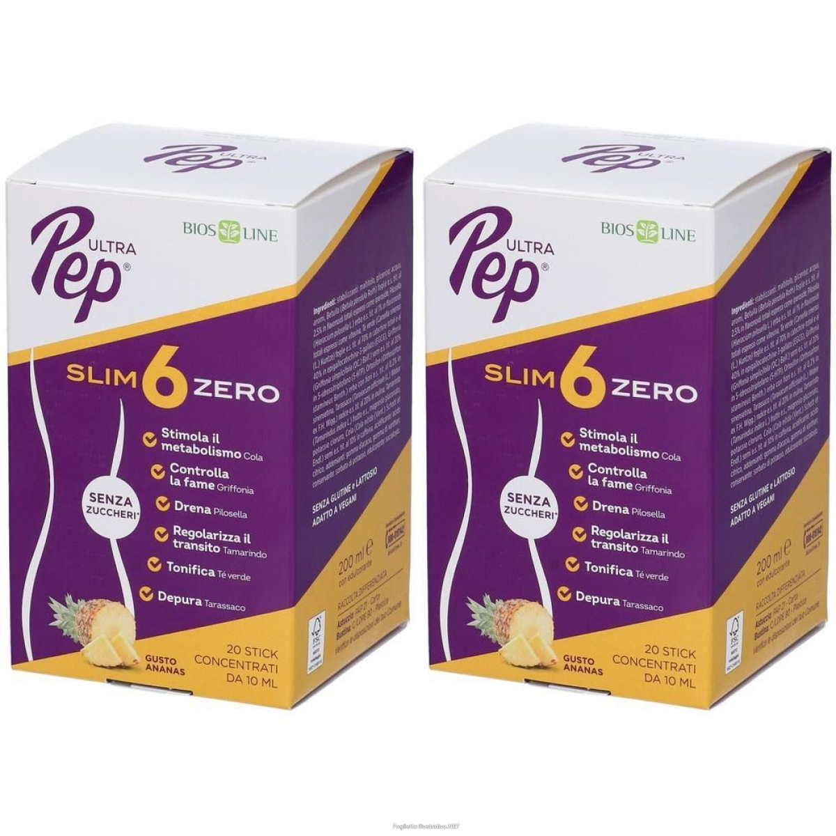 Trova Offerte di ultrapep slim 6 zero 2x200 ml soluzione orale e compra online