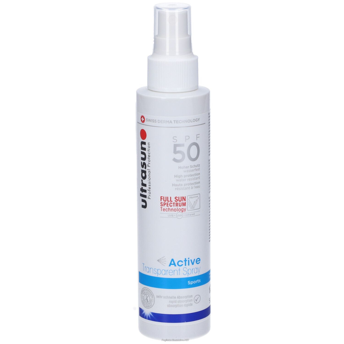 Trova Offerte di ultrasun active transparent spray spf 50 sports 150 ml e compra online