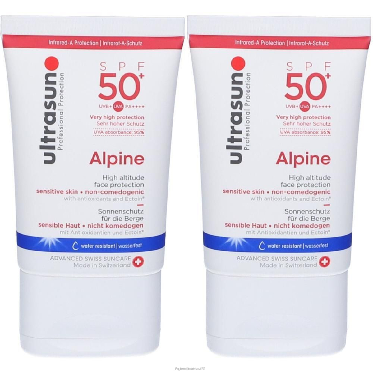 Trova Offerte di ultrasun alpine spf 50+ high altitude face protection 2x30 ml e compra online