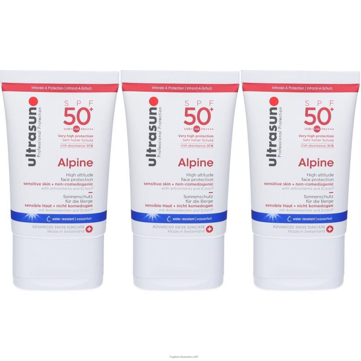 Trova Offerte di ultrasun alpine spf 50+ high altitude face protection 3x30 ml e compra online