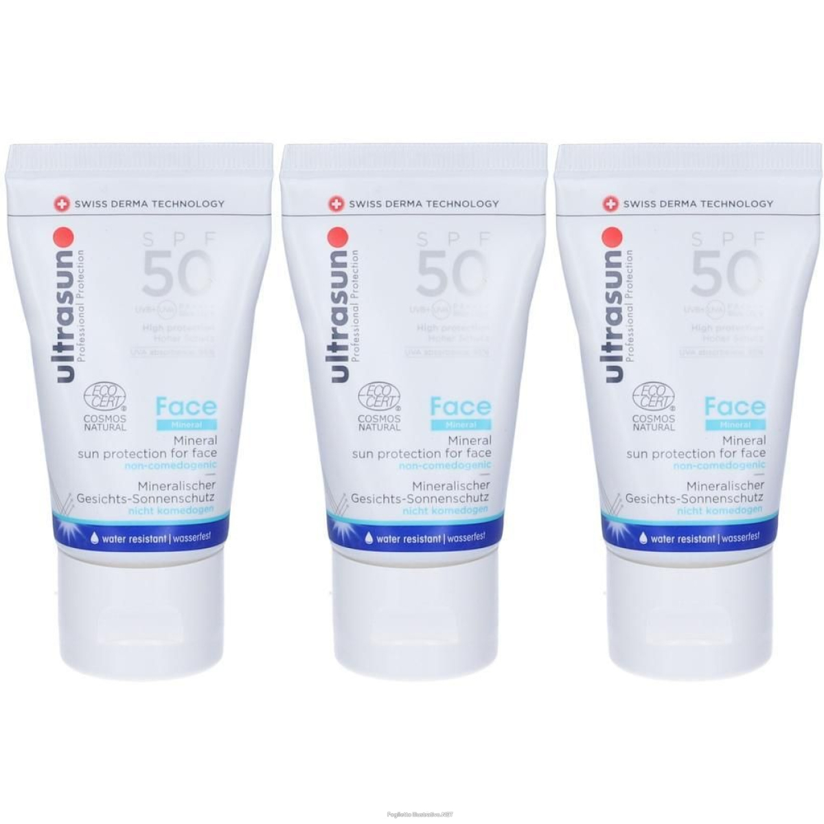 Trova Offerte di ultrasun mineral face protezione solare minerale per il viso spf 50 3x e compra online
