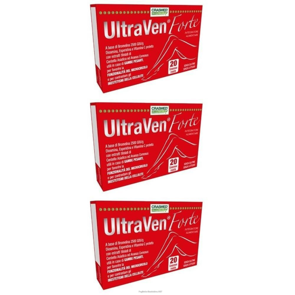 Trova Offerte di Ultraven Forte 20 Compresse 3x26,7 g Rivestite con Film e compra online