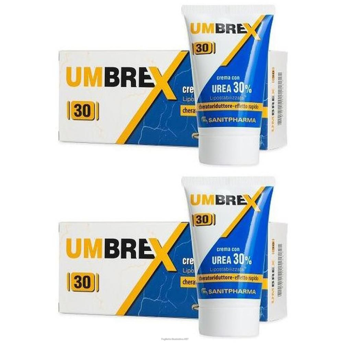 Trova Offerte di umbrex 30 crema 50 ml 2x50 ml e compra online