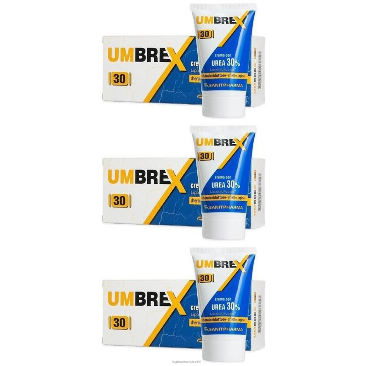 Trova Offerte di umbrex 30 crema 50 ml 3x50 ml e compra online