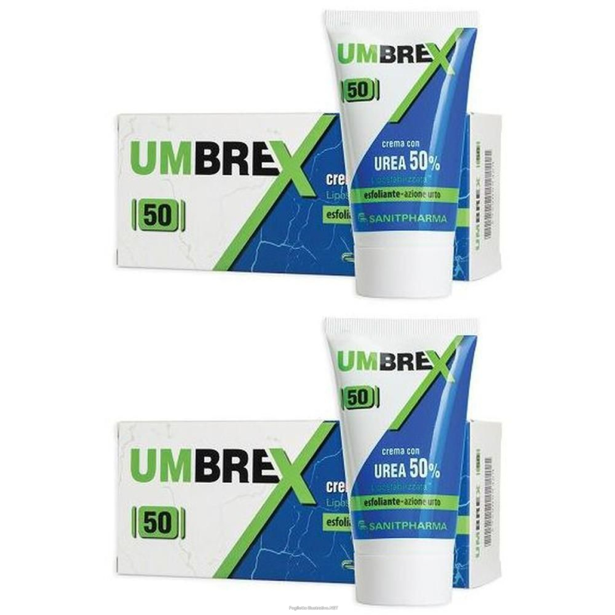 Trova Offerte di umbrex 50 crema urea 50% 2x50 ml e compra online