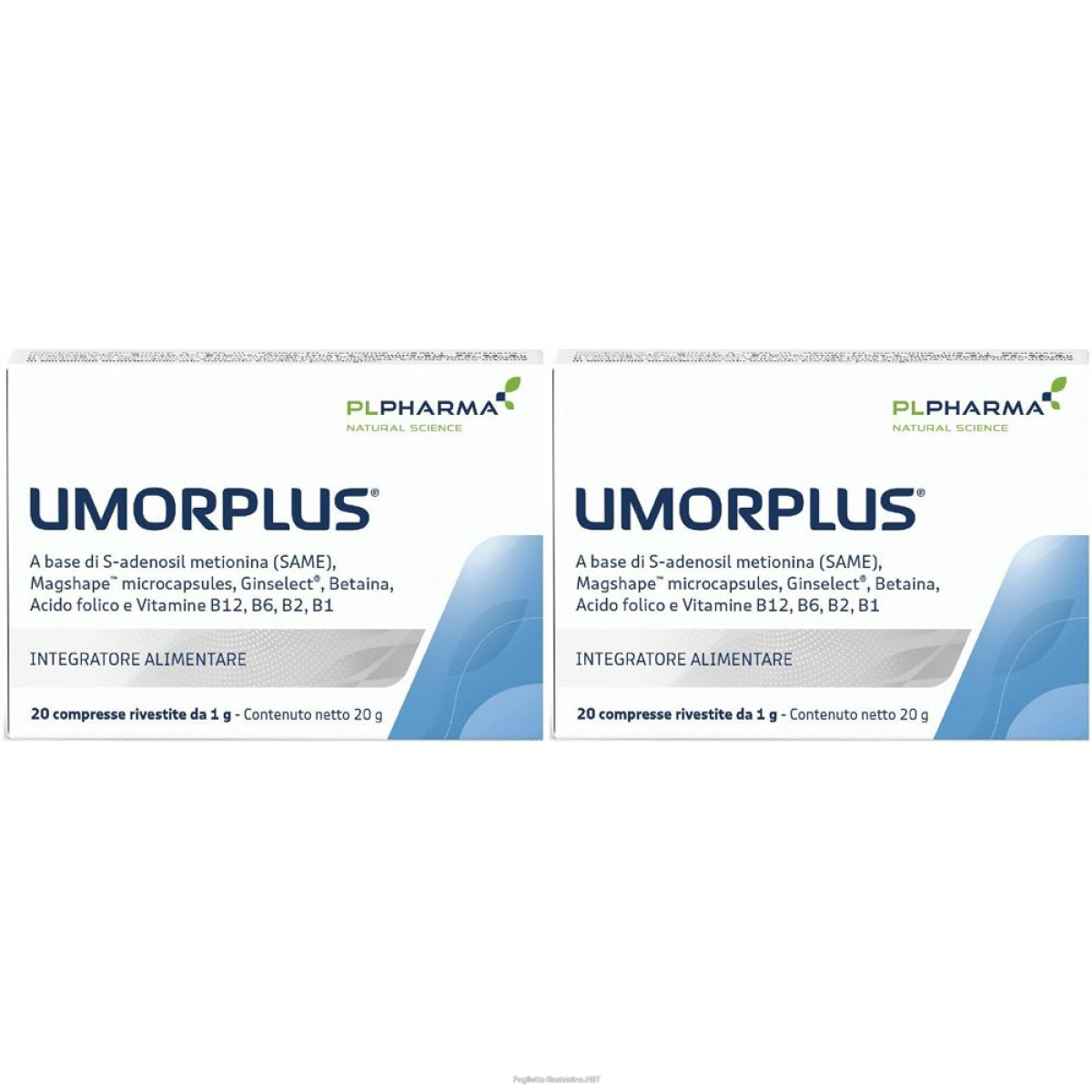Trova Offerte di umorplus 20cpr set da 2 2x20 g compresse e compra online