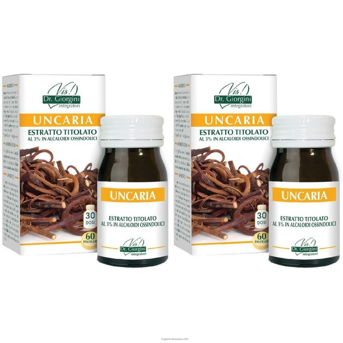 Trova Offerte di uncaria estratto titolato 60 pastiglie 2x60 pz e compra online