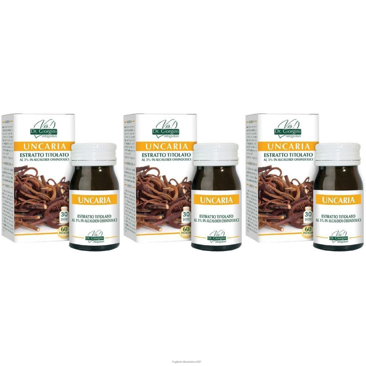 Trova Offerte di uncaria estratto titolato 60 pastiglie 3x60 pz e compra online